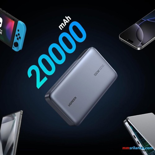 UGREEN 20000mAh Two-Way Fast Charging 100W Power Bank